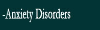 Anxiety Disorder Button